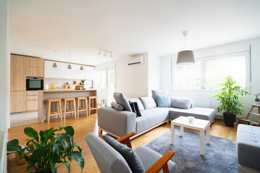 Sala de una vivienda residencial